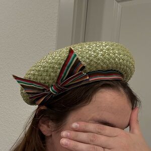 1950-1960 Vintage Union Made Straw Hat